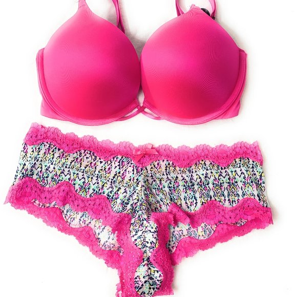 Victoria´s Secret 32D Medium Bombshell Bra Set NEW